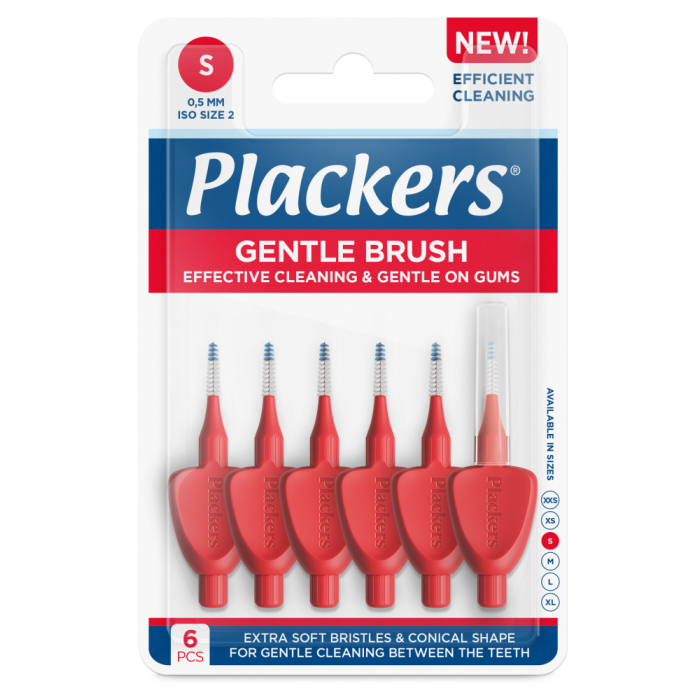 Plackers Gentle Brush S 0.5 hammasväliharja 6 kpl kuva 3
