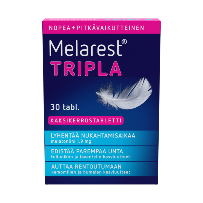 Melarest Tripla 30 tabl kuva 3