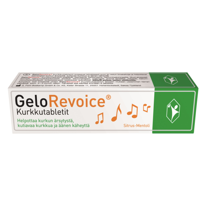 GeloRevoice Kurkkutabl Sitrus-Mentoli 20 kpl kuva 2