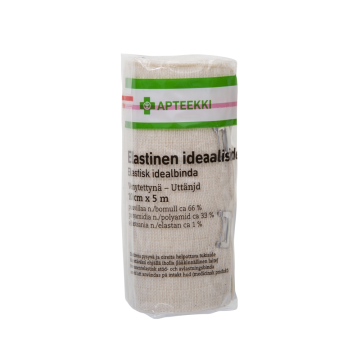 APTEEKKI Ideaaliside elastinen 10 cm x 5 m 1 kpl