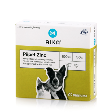 AIKA Piipet Zinc (Pii-pet) 100 tabl