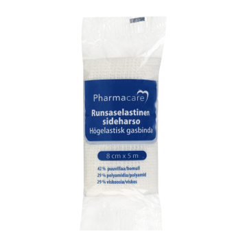Pharmacare Sideharso 8cmx5m 1 kpl