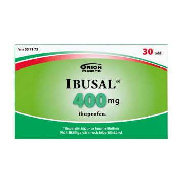 IBUSAL tabletti, kalvopäällysteinen 400 mg 30 fol