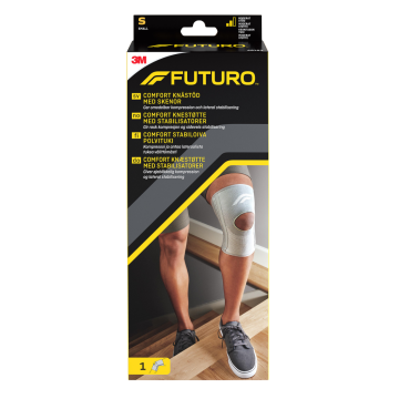 FUTURO Stabiloiva polvituki sivutuilla S-koko 1 kpl