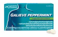 GALIEVE PEPPERMINT purutabletti 250/133,5/80 mg 24 fol