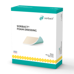 SORBACT FOAM 10X10 CM 10 KPL