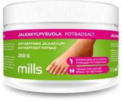 Mills Jalkakylpysuola, antiseptinen 250 g