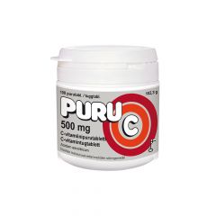 Puru-C 500 mg 100 tabl