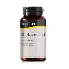 bertils Sinkkiasetaatti 120 tabl