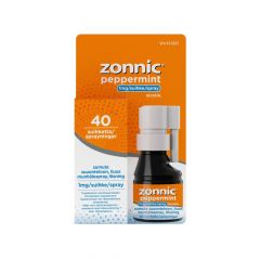 ZONNIC PEPPERMINT 1 mg/suihke sumute suuonteloon, liuos (3 ml)40 annosta